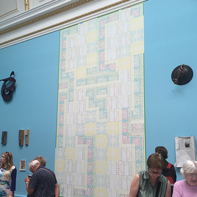 Between Us by Jacqueline Poncelet, Wallpaper, Summer Exhibition 2015