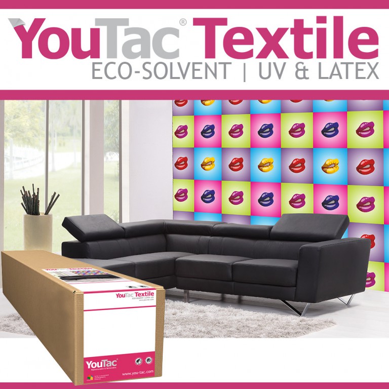 YouTac Textile Eco-solvent, Latex, UV Compatible | Innova Art