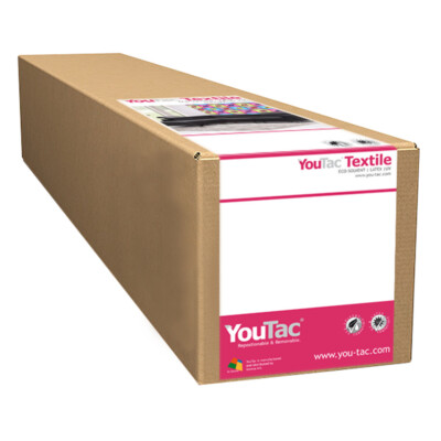YouTac Textile Eco-solvent, Latex, UV Compatible | Available on rolls from 30" to 60"
