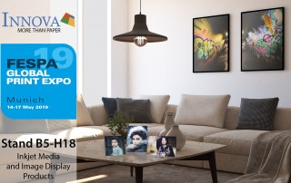 Innova Art at FESPA 2019 | Inkjet Media and Display Products
