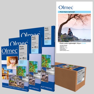 Olmec Photo Lustre Lightweight 190gsm (OLM 68) Inkjet Photo Paper