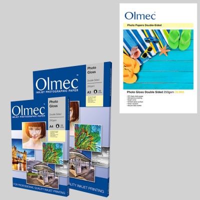 Olmec Photo Gloss Double Sided 260gsm OLM 65 Inkjet Photo Paper