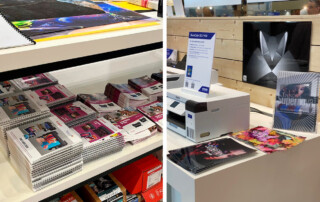 Canon and Epson Displaying Innova Art Products on their stands at FESPA 2022
