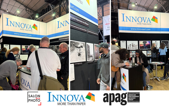 Innova Art stand at Salon de la Photo 2025