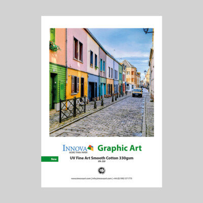 Innova UV Fine Art Cotton Smooth 330gsm | IFA-330 | Swatch Page