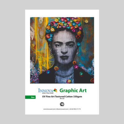 Innova UV Fine Art Cotton Textured 330gsm | IFA-333 | Swatch Page