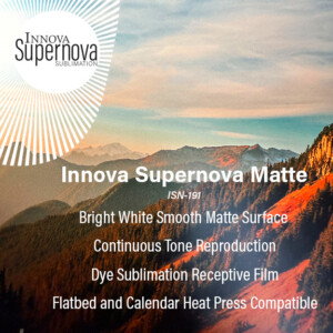 Innova Supernova Matte | ISN-191 | Flexible Dye-Sublimation Receptive Media