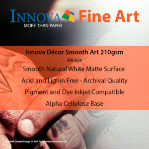 Innova Decor Smooth Art 210gsm (IFA-024) | Archival Inkjet Fine Art Paper